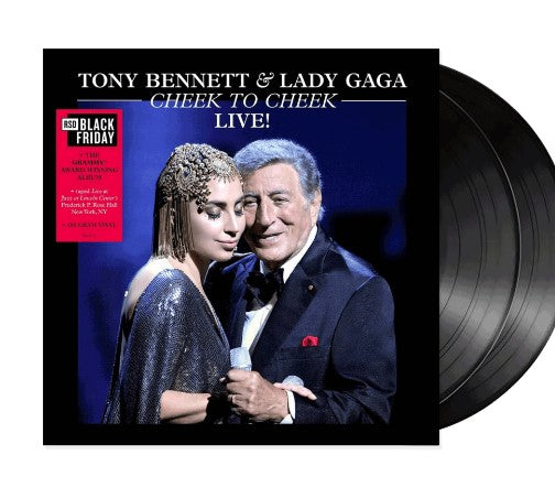 NEW - Tony Bennet/Lady Gaga, Cheek to Cheek: Live 2LP 2022 RSD BF