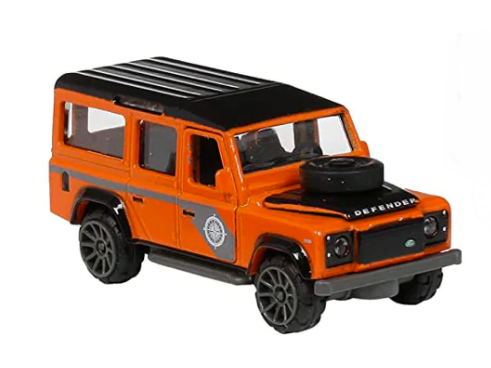 Majorette - Deluxe Cars - Land Rover Defender 110 - Orange