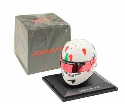 Spark Helmets - Lando Norris McLaren F1 Formula 1 2020 British GP - 1:5 Scale