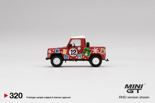 MiniGT - Land Rover 90 Pickup 2021 Christmas Edition