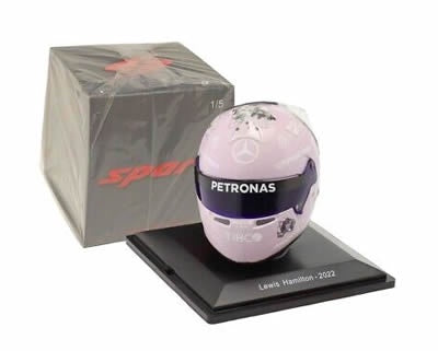 Spark Helmets - Lewis Hamilton Mercedes F1 Formula 1 2022 GP - 1:5 Scale
