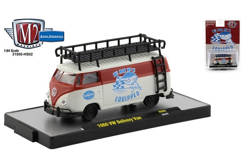 M2 Machines - 'EMPI Equiped' VW Delivery Van 1960 - 1:64