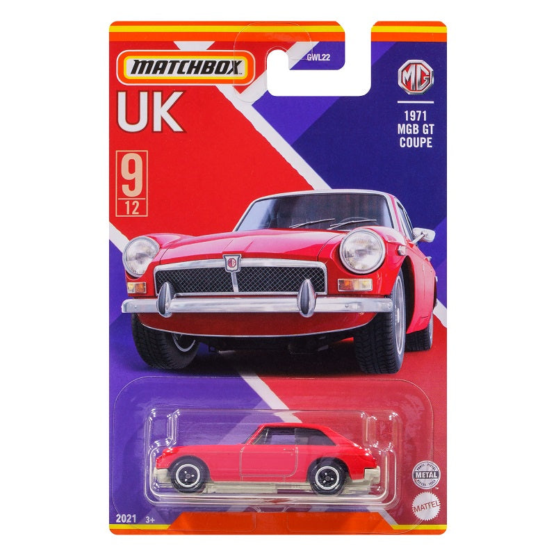 Matchbox - Best of UK - 1971 MGB GT Coupe 1:64