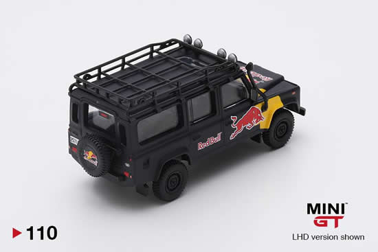 MiniGT - Land Rover Defender 110 - Red Bull LUKA - 1:64 Model Car