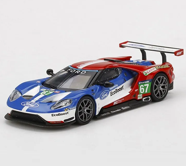 MiniGT - Ford GT LMGTE Pro - 24 Hrs Le Man 4 Pack - 1:64 Scale