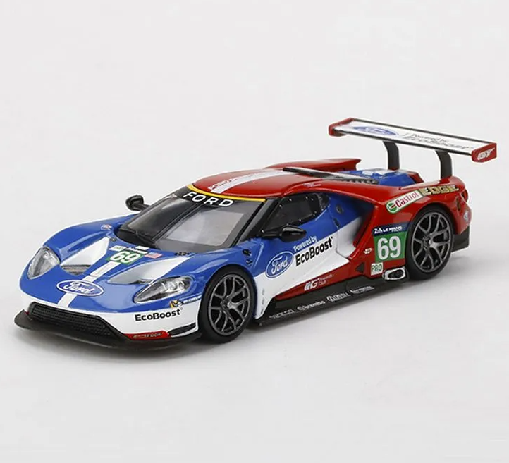 MiniGT - Ford GT LMGTE Pro - 24 Hrs Le Man 4 Pack - 1:64 Scale