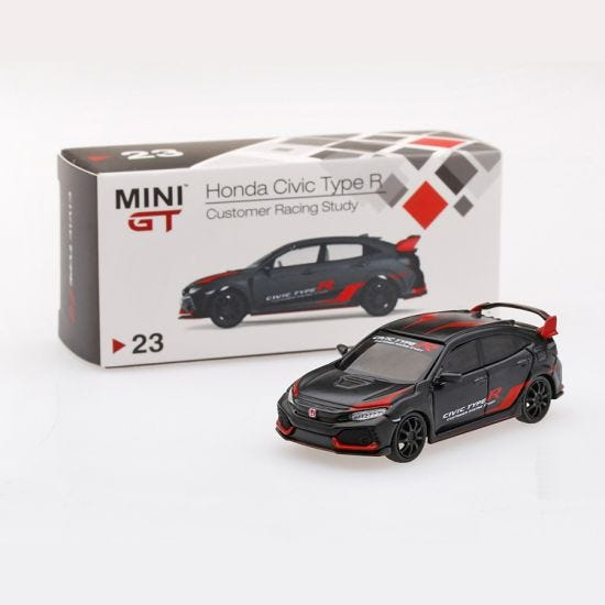 MiniGT - Honda Civic Type R (FK8) - "Customer Racing Study" - 1:64 Model Car