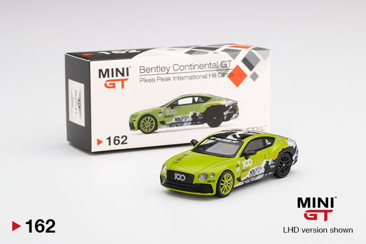 MiniGT - Bentley Continental GT Pikes Peak Limited Edition - 2019 - Radium Green - 1:64 Model Car