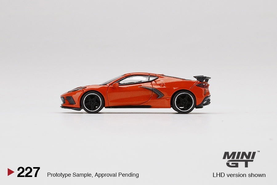 MiniGT - Chevrolet Corvette Stingray Sebring Orange Tintcoat