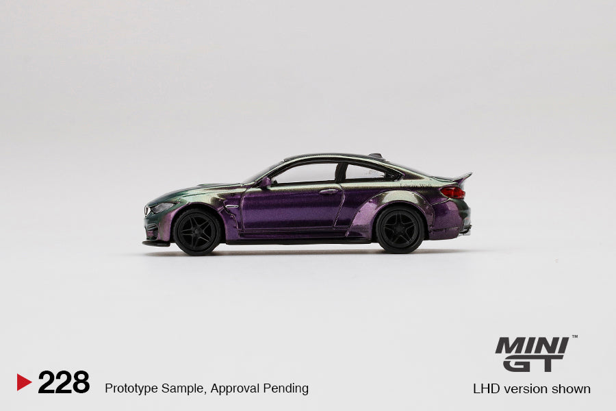 MiniGT - LB Works BMW M4 Purple