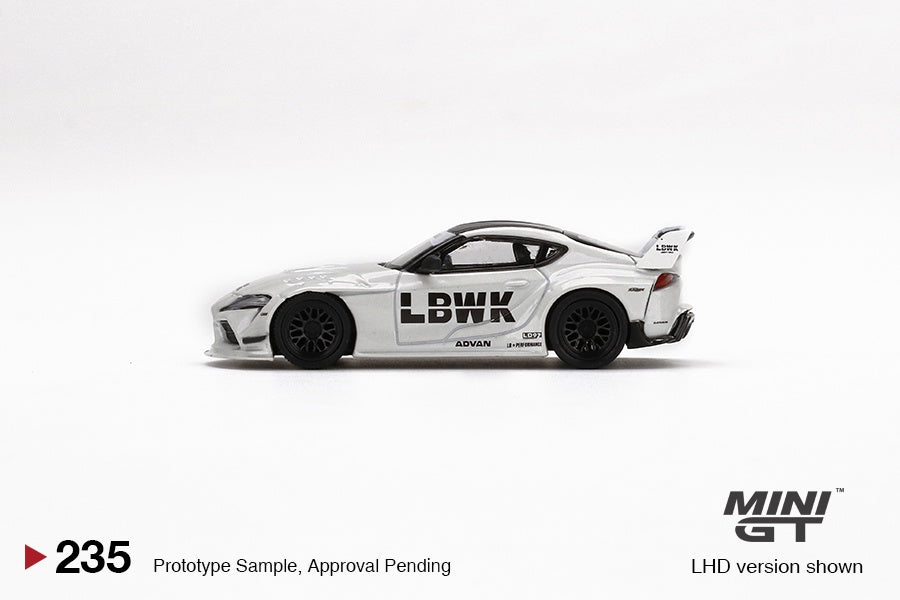 MiniGT - LB WORKS Toyota GR Supra White