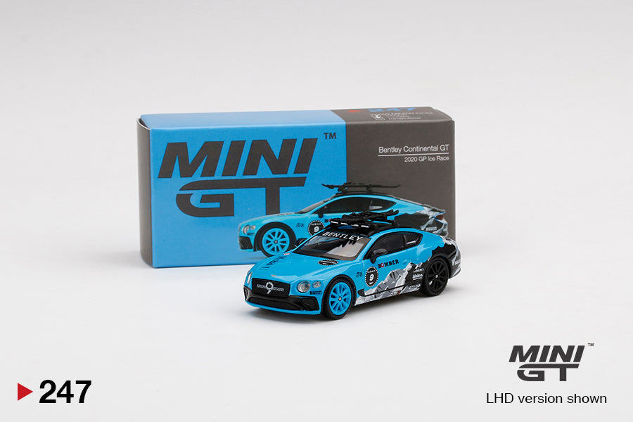MiniGT - Bentley Continental GT - 2020 GP Ice Race - 1:64 Model Car