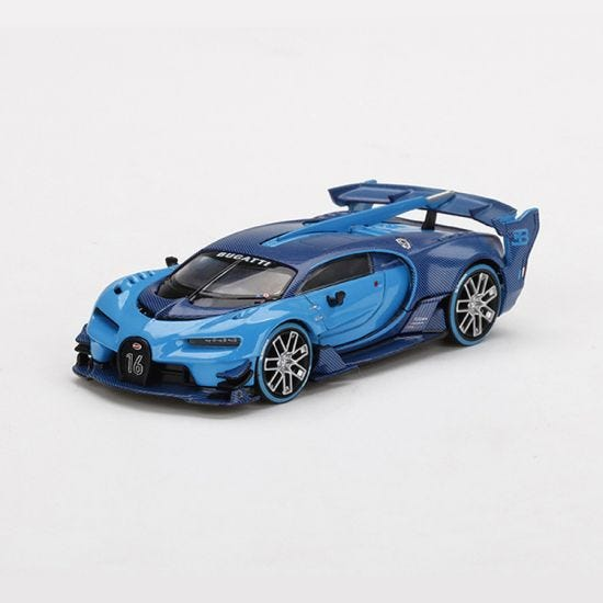 MiniGT - Bugatti Vision Gran Turismo - 2015 - Two-tone Blue - 1:64 Model Car