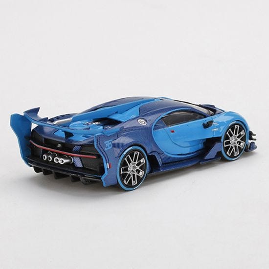 MiniGT - Bugatti Vision Gran Turismo - 2015 - Two-tone Blue - 1:64 Model Car