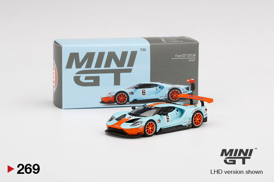 MiniGT - Ford GT GTLM - 2021 - Gulf Racing Ltd Ed. (MiJo Exclusive) - 1:64 Model Car