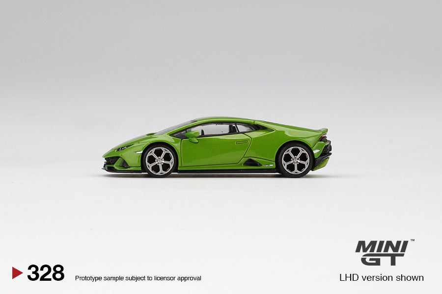MiniGT - Lamborghini Huracán EVO Verde Mantis