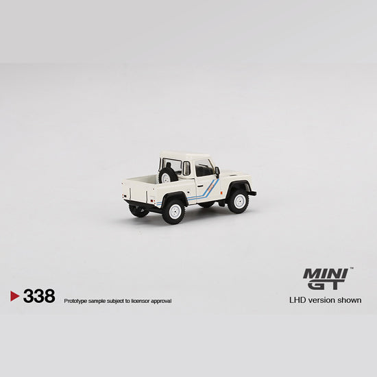 MiniGT - Land Rover Defender 90 Pickup White