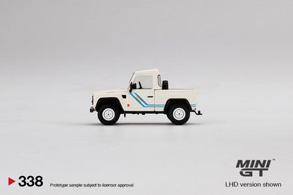 MiniGT - Land Rover Defender 90 Pickup White