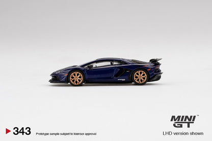 MiniGT - Lamborghini Aventador SVJ Viola Aletheia