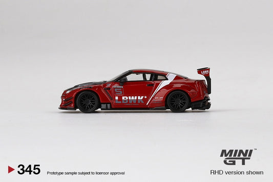 MiniGT - LB WORKS Nissan GT-R #5 - 1:64 Scale