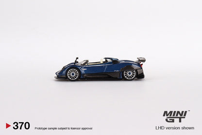 MiniGT - Pagani Zonda HP Barchetta Blue Tricolor