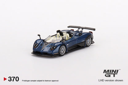 MiniGT - Pagani Zonda HP Barchetta Blue Tricolor
