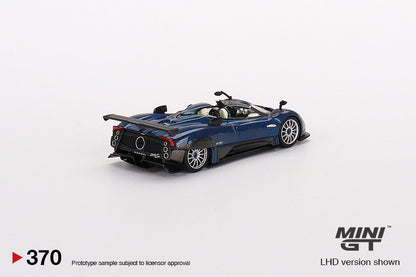 MiniGT - Pagani Zonda HP Barchetta Blue Tricolor