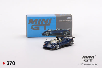 MiniGT - Pagani Zonda HP Barchetta Blue Tricolor