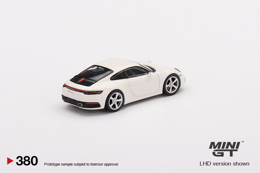 MiniGT - Porsche 911 (992) Carrera S White