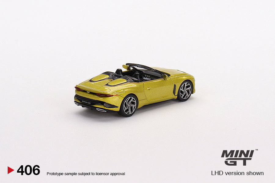 MiniGT - Bentley Mulliner Bacalar Yellow Flame 1:64 Scale