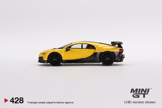 MiniGT - Bugatti Chiron Pur Sport Yellow