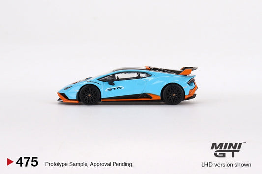 MiniGT - Lamborghini Huracán STO Blu Laufey