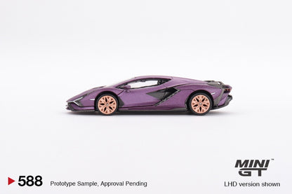 MiniGT - Lamborghini Sián FKP 37 Matte Viola SE30