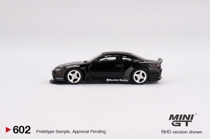 MiniGT - Nissan Silvia (S15) 'Rocket Bunny' - Black
