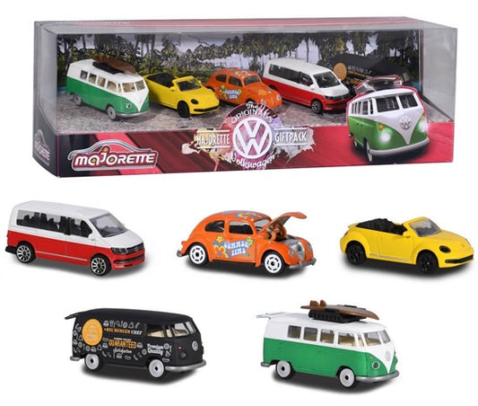 Majorette - Volkswagen - 5 Piece Gift Pack