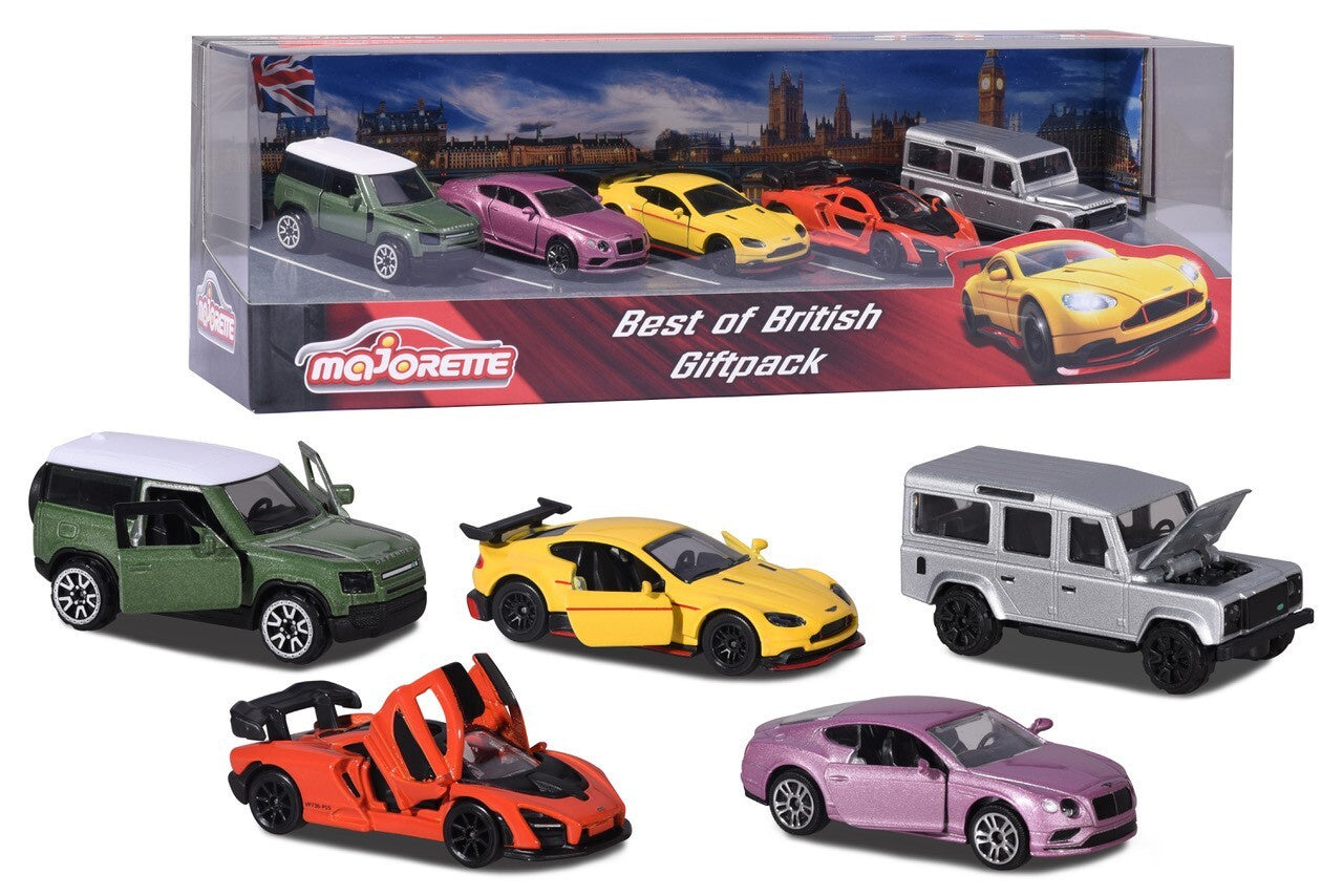 Majorette - Best of British - 5 Piece Gift Pack