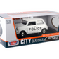 Motormax Morris Mini Cooper Police Car 1:18 Scale