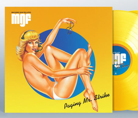 NEW - Machine Gun Felatio, Paging Mr Strike (Coloured) LP