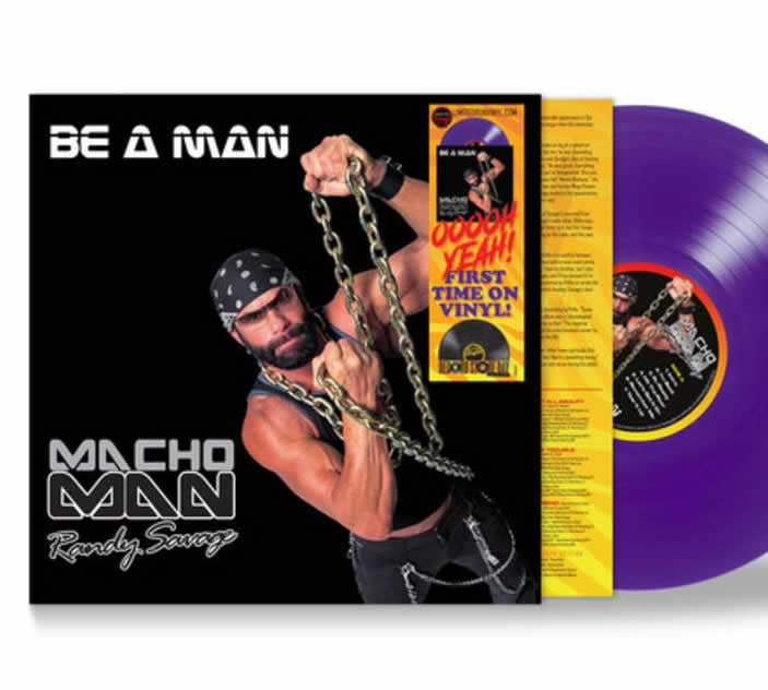 NEW - Macho Man Randy Savage, Be a Man LP RSD 2023