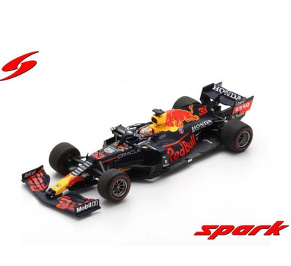 Spark - Red Bull RB16B No.33 Abu Dhabi GP 2021 World Champion Edition - 1:43 Scale