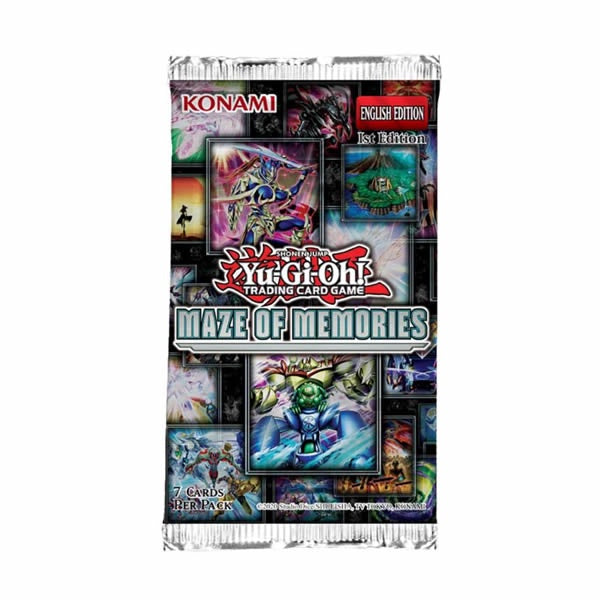 Yu-Gi-Oh! - Maze of Memories Booster - 7 Card Pack