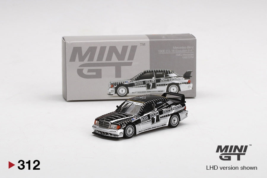 MiniGT - Mercedes-Benz 190E 2.5-16 Evolution II #7 AMG-Mercedes 1990 DTM