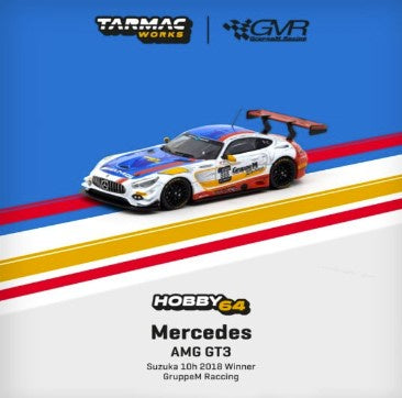 Tarmac Works - 2018 Win Mercedes AMG GT3 - 1:64 Scale