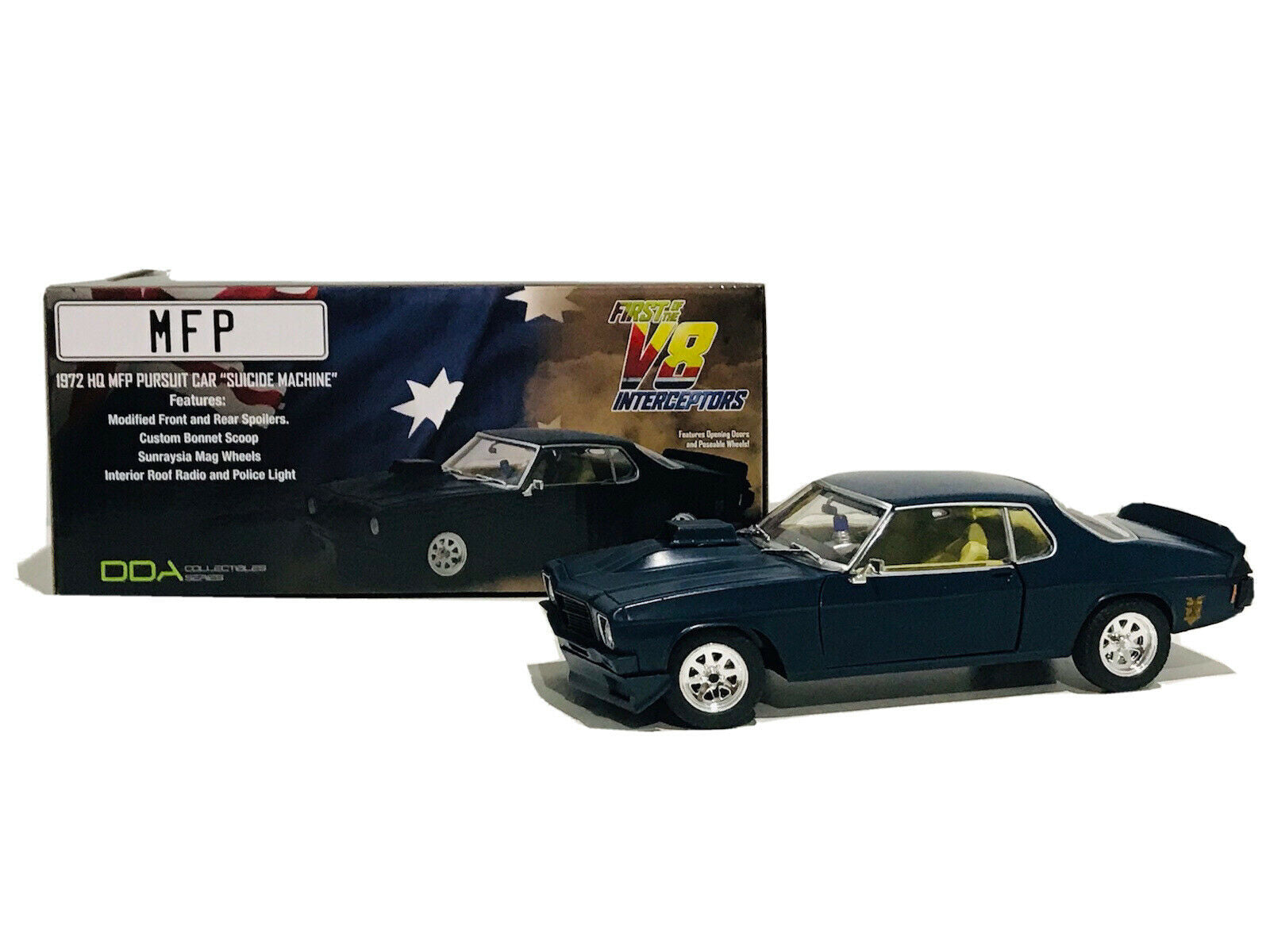 Greenlight DDA 1972 HQ Holden Monaro MFP Interceptor - 1:24 Scale – Relove  Oxley - Vintage, Vinyl & Collectibles