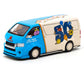 Tarmac Works Mr Men Little Miss Toyota Hiace with Oil Can 1:64 Scale