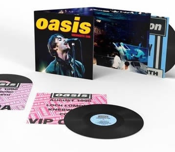 NEW - Oasis, Knebworth 1996 (Black) 3LP