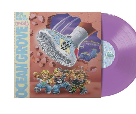 NEW - Ocean Grove, Up in the Air Forever (Neon Purple) LP