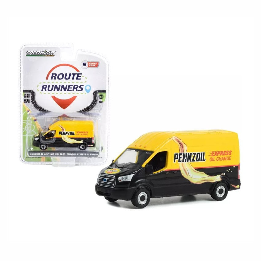 Greenlight - Pennzoil Express Route Runners - 2019 Ford Transit