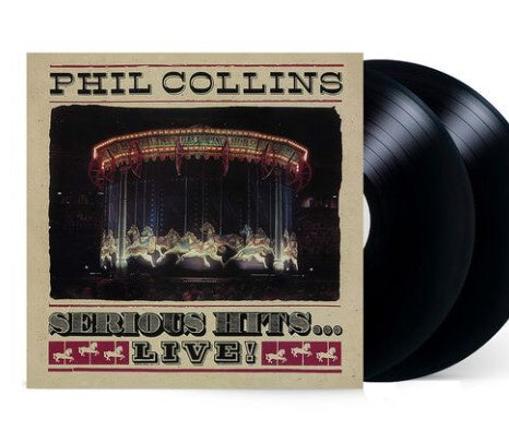 NEW - Phil Collins, Seriously Hits,, LIVE 2LP (Import)