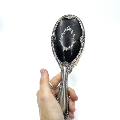 Sterling Silver Brush - 25cm